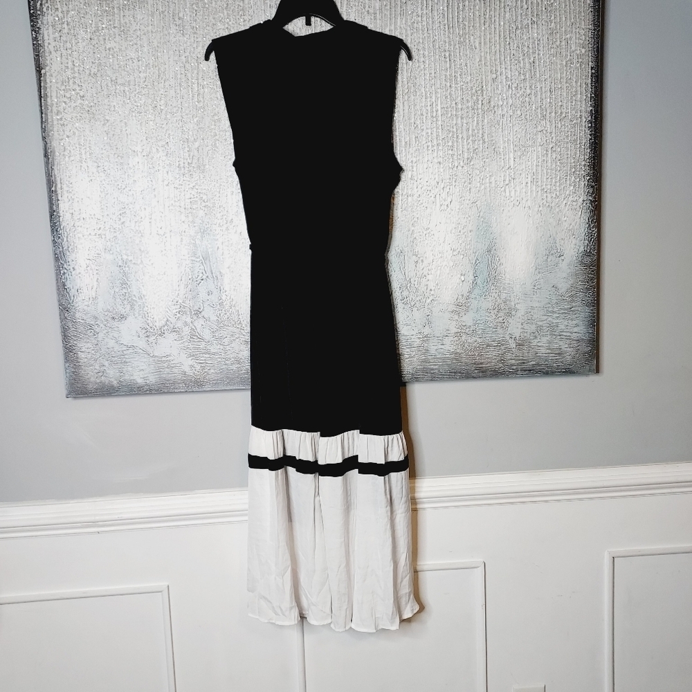 SIMPLY Vera Wang tiered flowy midi dress Sz-XL - Picture 10 of 12